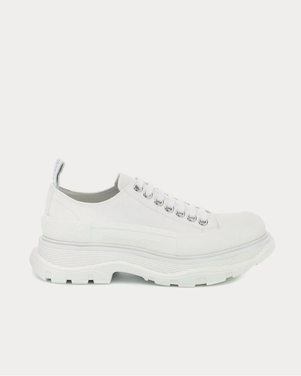 Canvas platform White Low Top Sneakers