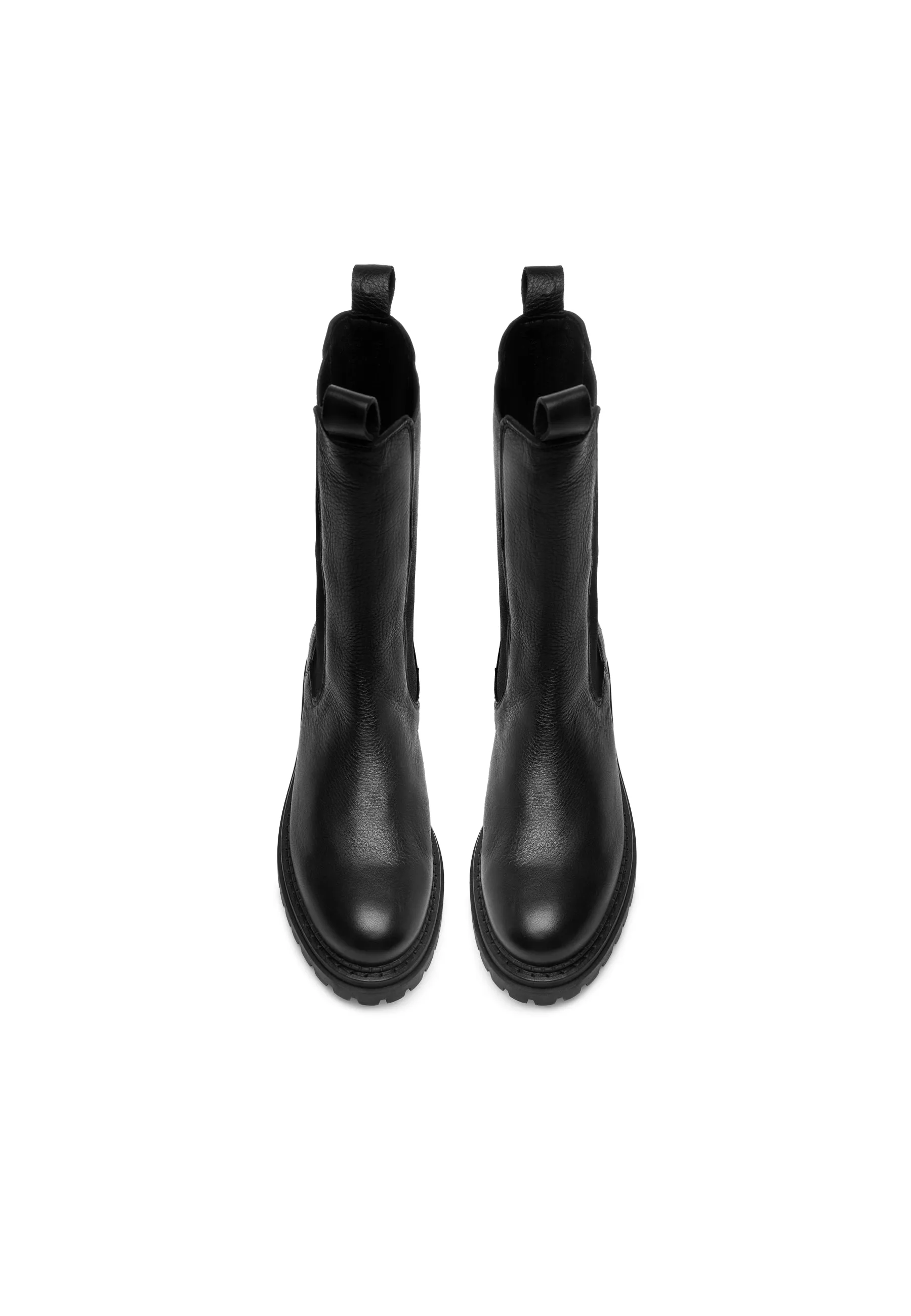 Cashannah Black High Chelsea Boot