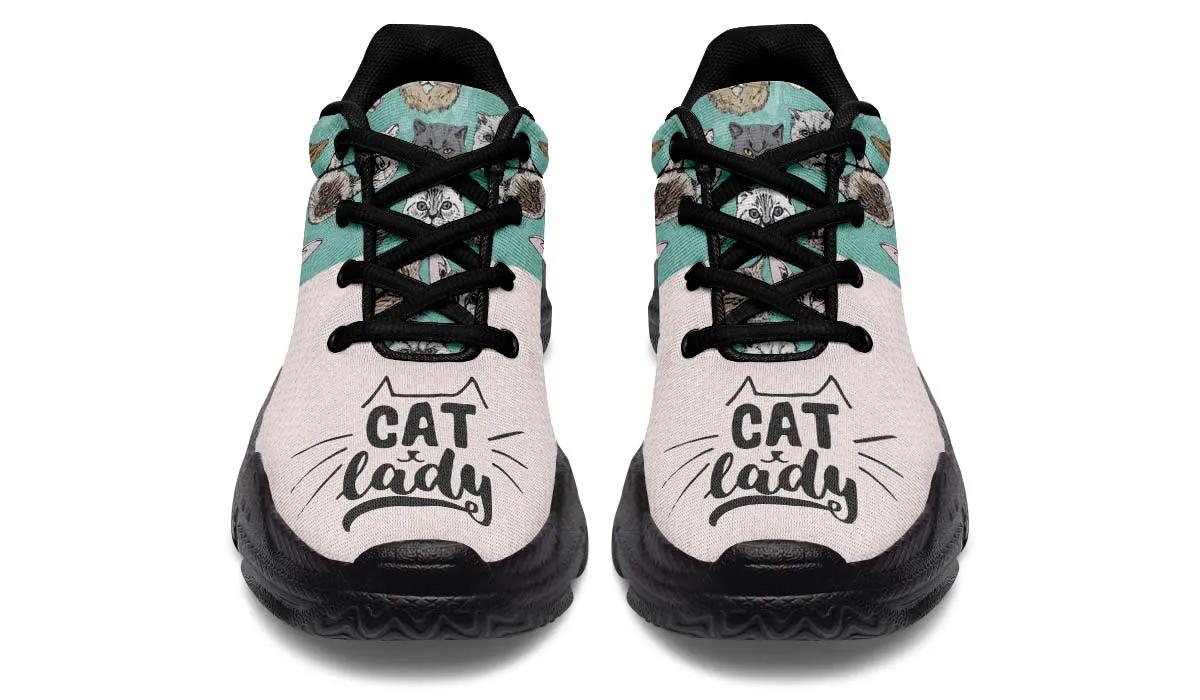 Cat Lady Chunky Sneakers
