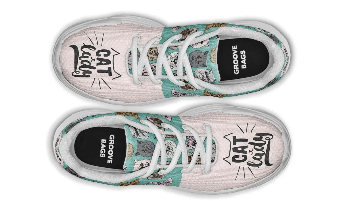 Cat Lady Chunky Sneakers