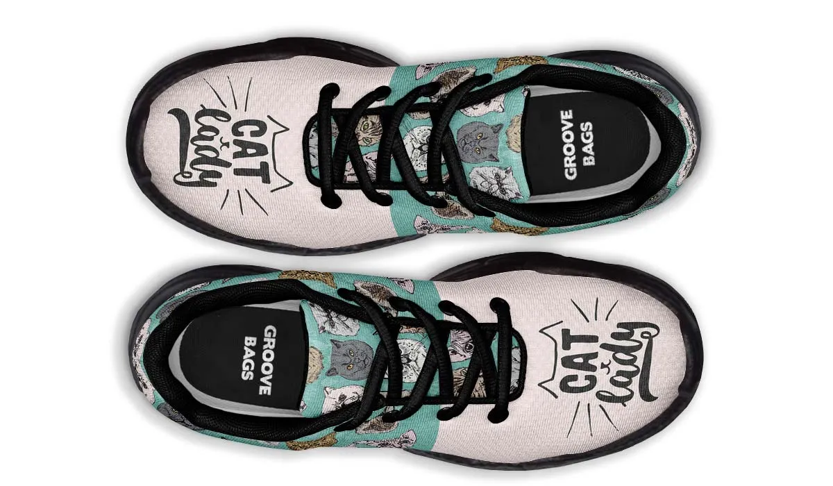 Cat Lady Chunky Sneakers
