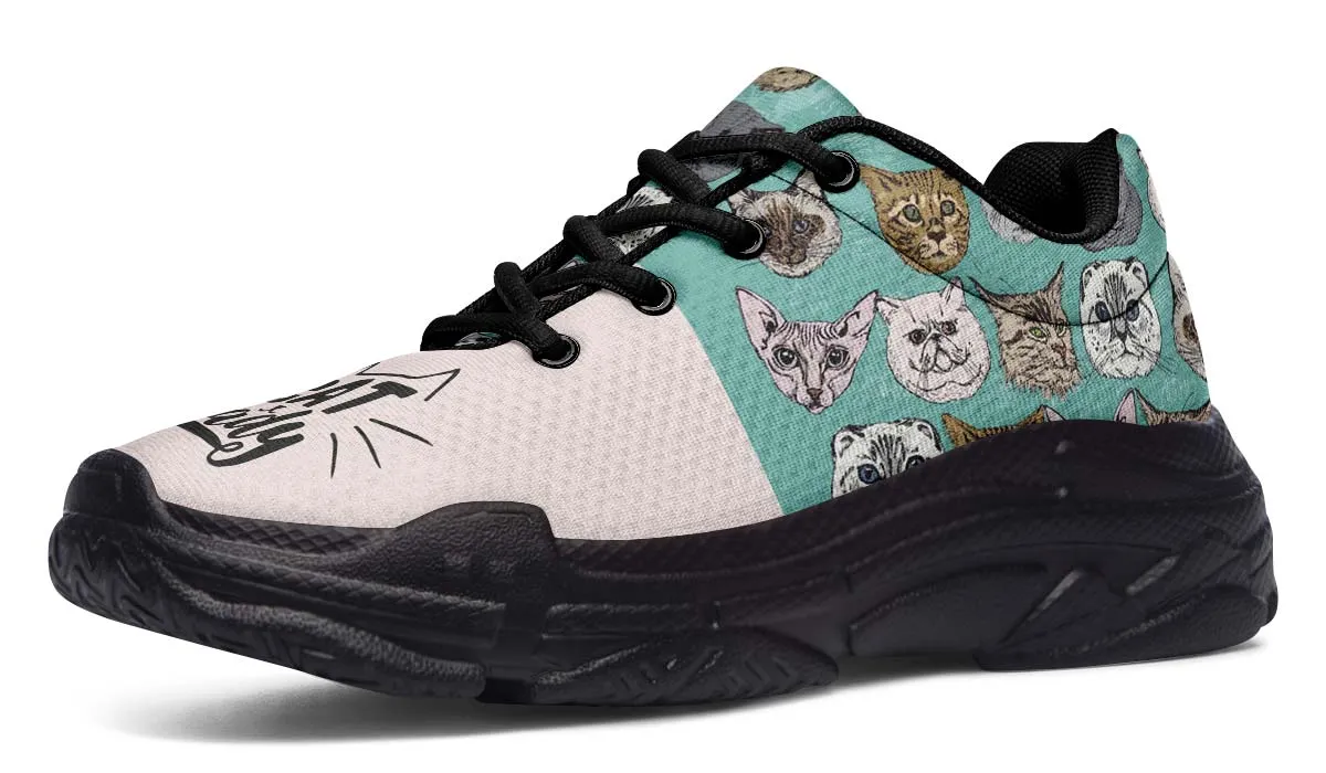 Cat Lady Chunky Sneakers