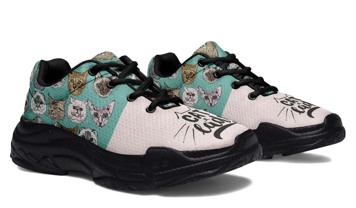 Cat Lady Chunky Sneakers