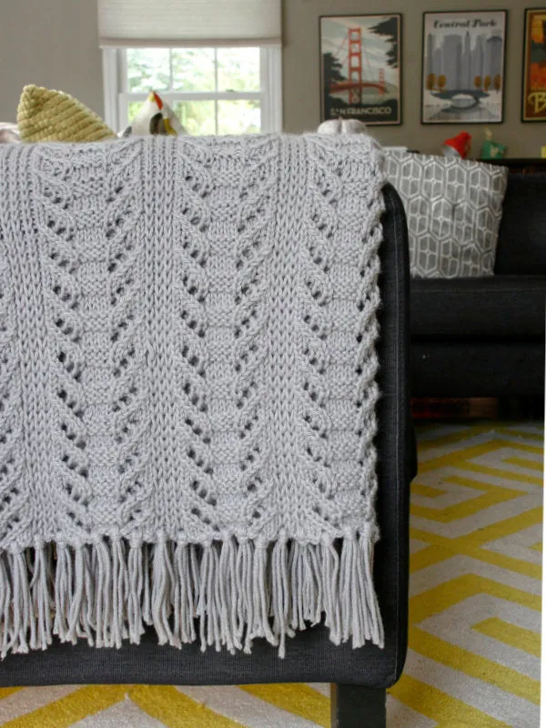 Catkin Throw Designed by Amy Christoffers  *Berroco Pattern*