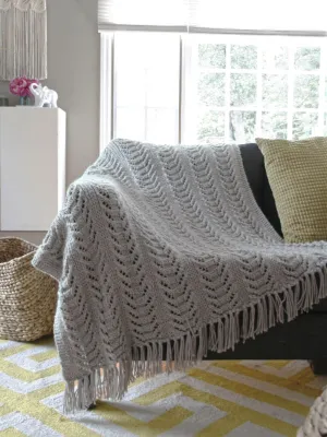 Catkin Throw Designed by Amy Christoffers  *Berroco Pattern*