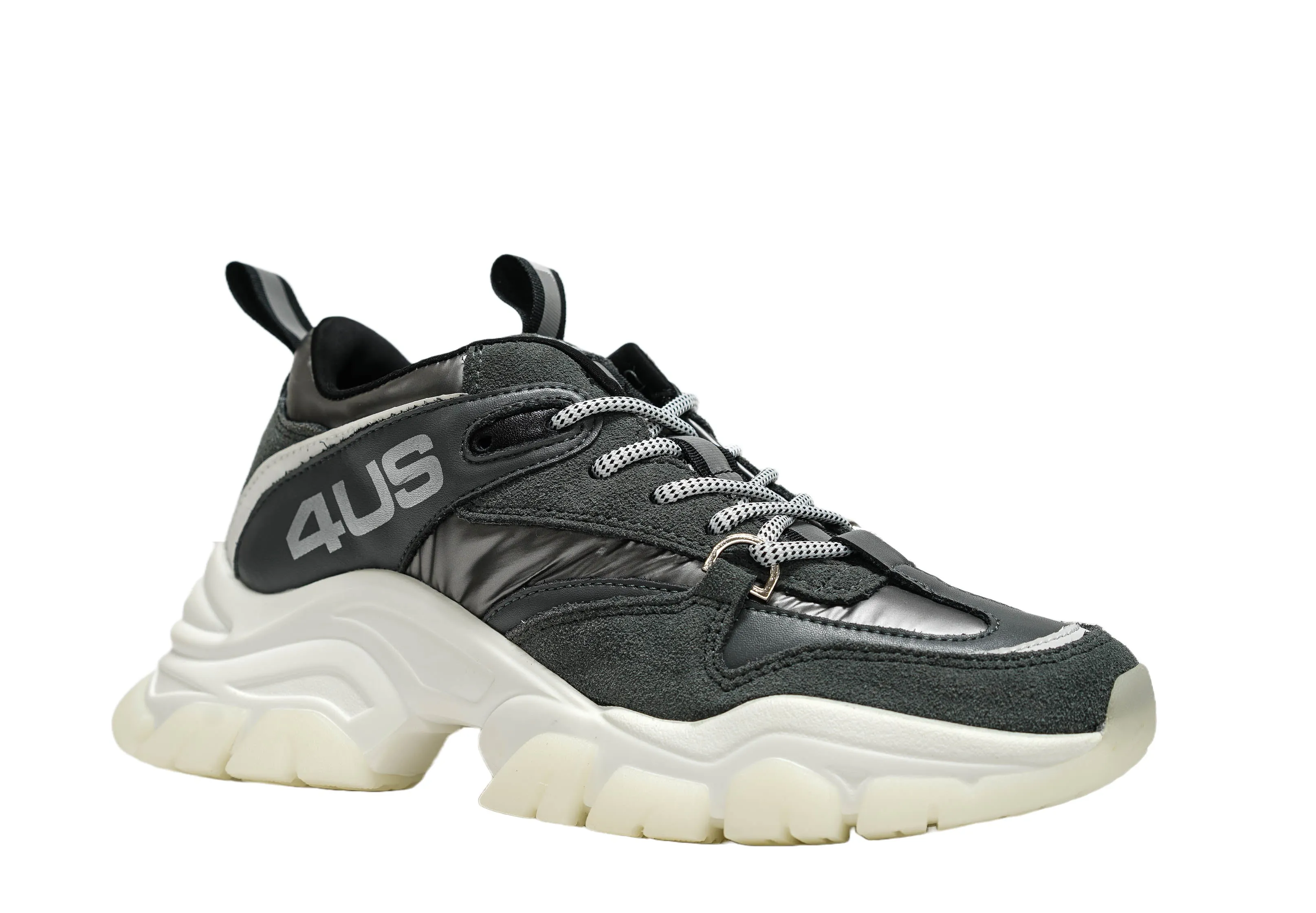 Cesare Paciotti 4US Women’s Chunky Grey Sneaker BB7040 40% off