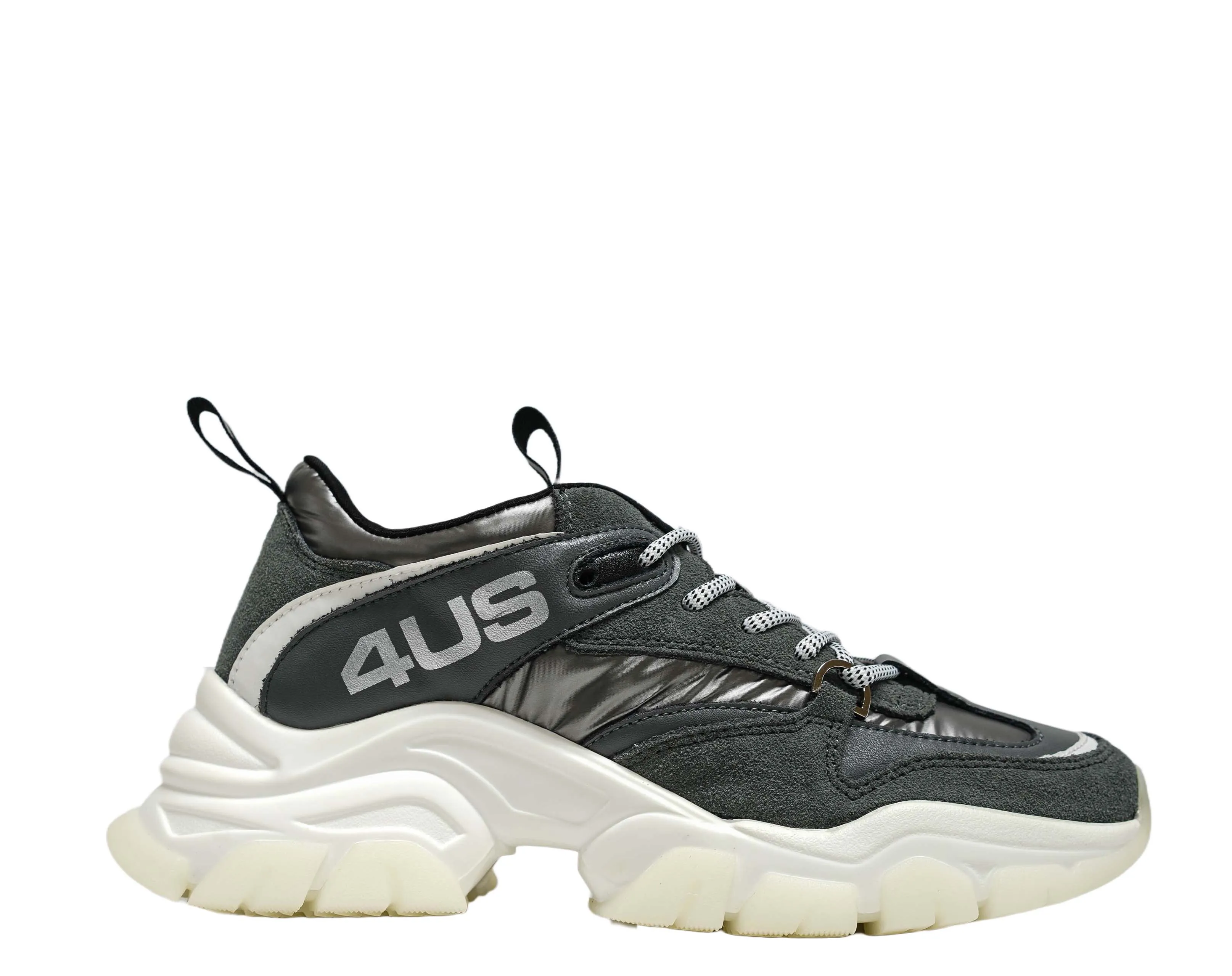 Cesare Paciotti 4US Women’s Chunky Grey Sneaker BB7040 40% off