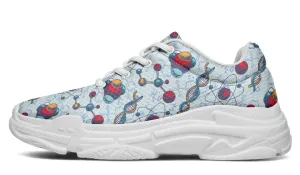 Chemistry Pattern Chunky Sneakers
