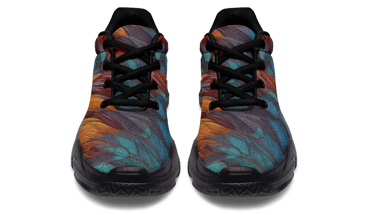 Chicken Feather Chunky Sneakers