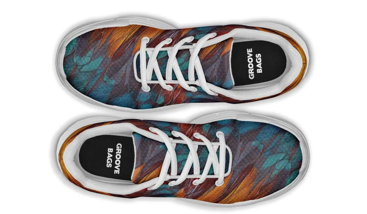 Chicken Feather Chunky Sneakers
