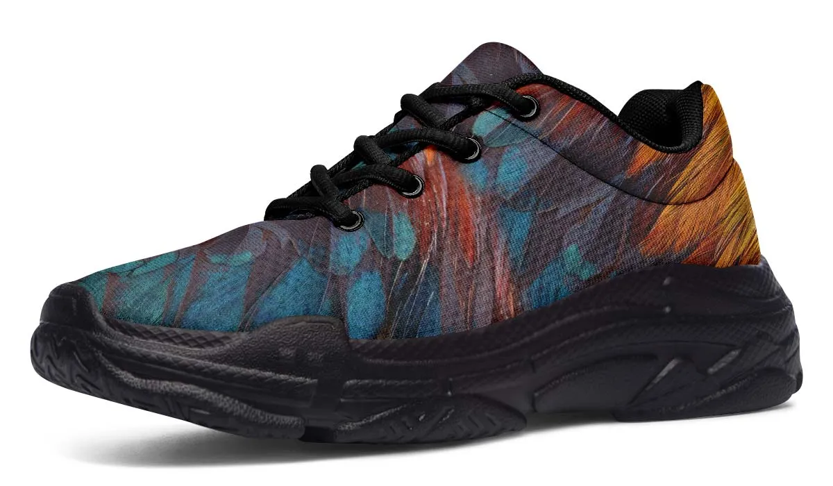 Chicken Feather Chunky Sneakers