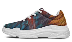 Chicken Feather Chunky Sneakers