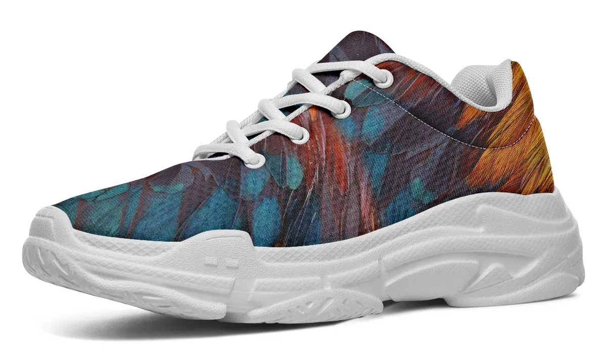 Chicken Feather Chunky Sneakers