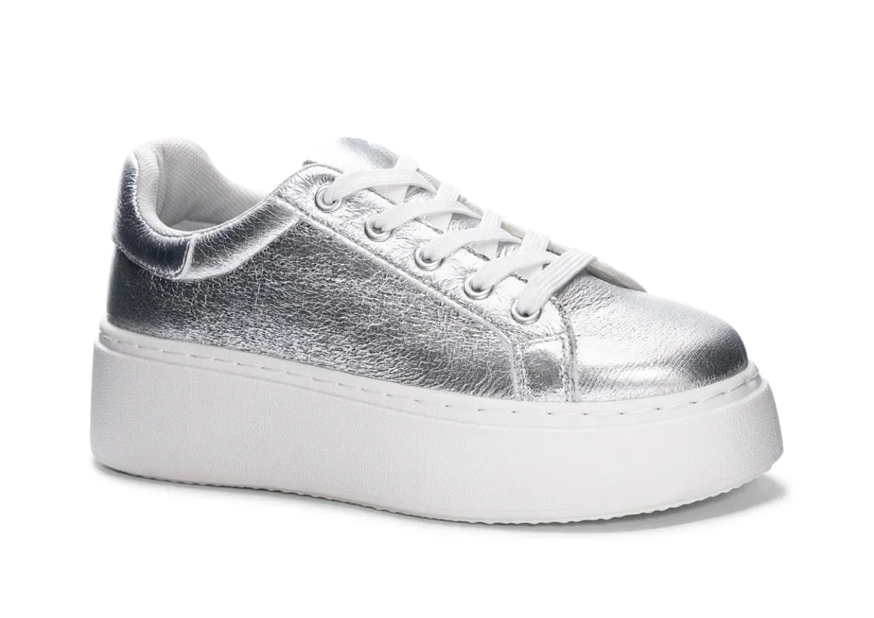 Chinese Laundry Record Metallic Sneaker