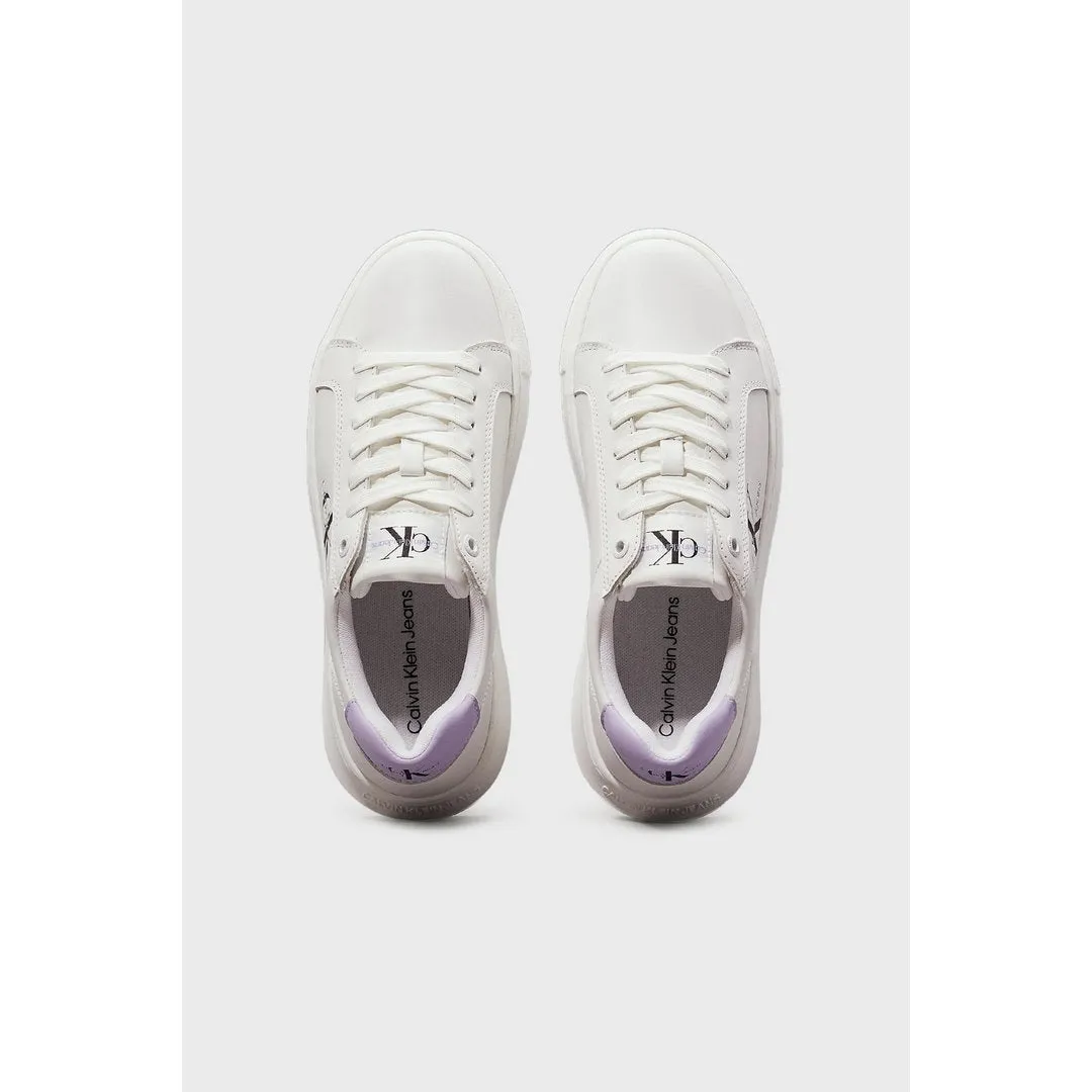 Chunky Cupsole Mono Lth Wn