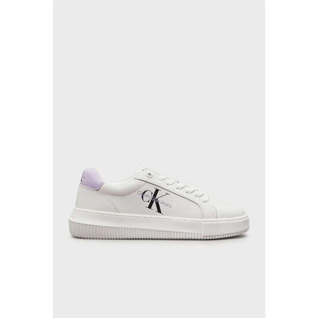 Chunky Cupsole Mono Lth Wn