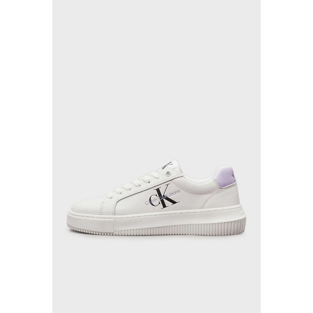 Chunky Cupsole Mono Lth Wn