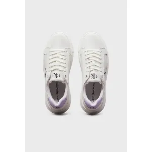 Chunky Cupsole Mono Lth Wn