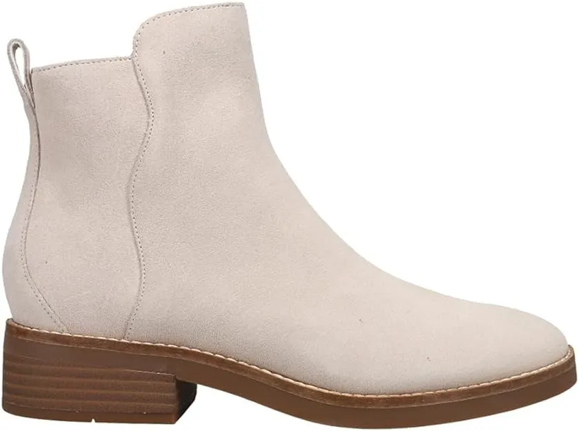 Cole Haan River Chelsea Bootie Waterproof Birch Suede Pull On Pointed Toe Boots