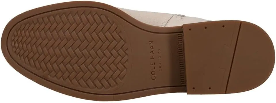 Cole Haan River Chelsea Bootie Waterproof Birch Suede Pull On Pointed Toe Boots