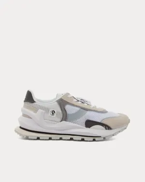 Cosmos White / Grey Low Top Sneakers
