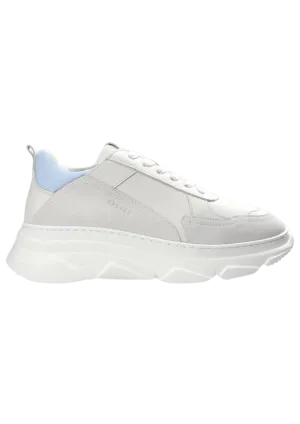 CPH40 Leather Mix - Off White/Light Blue