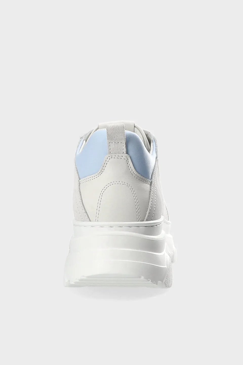 CPH40 Leather Mix - Off White/Light Blue
