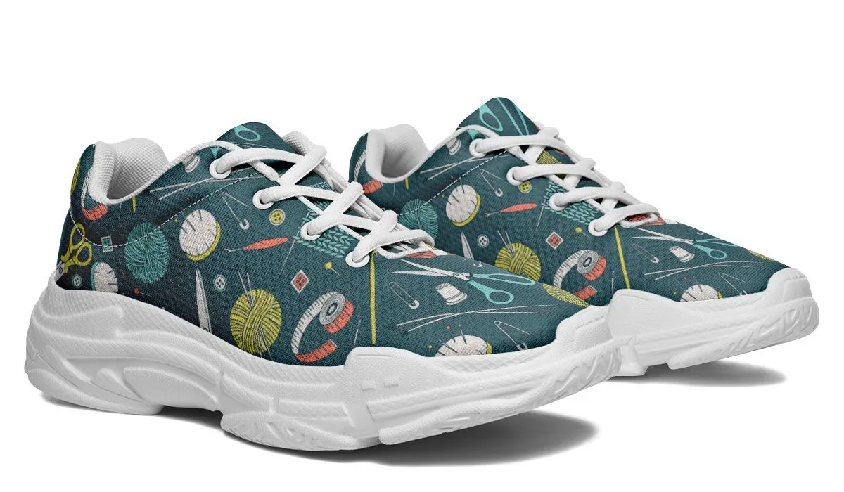 Crochet Chunky Sneakers