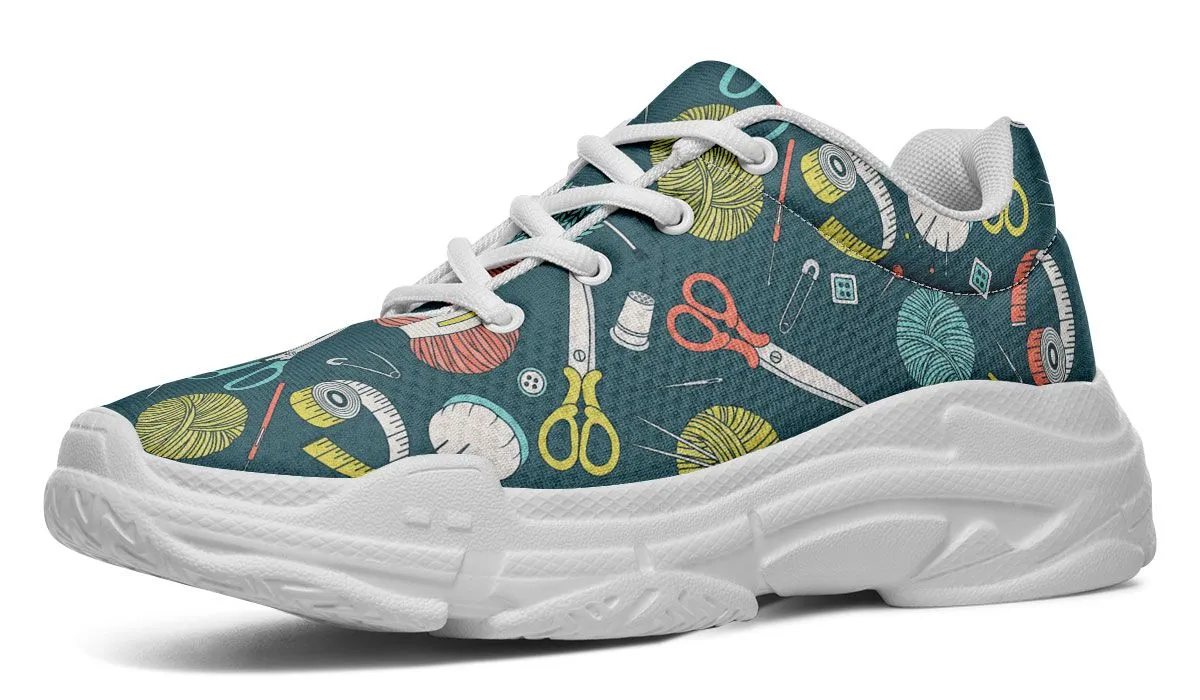Crochet Chunky Sneakers