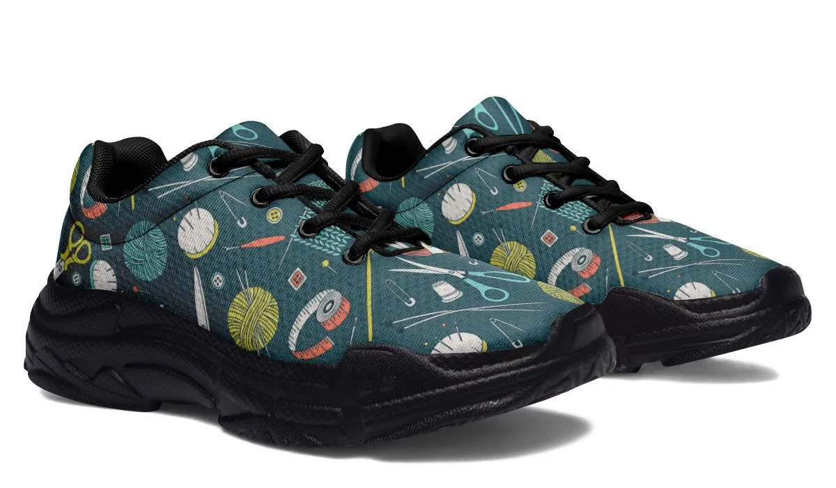 Crochet Chunky Sneakers