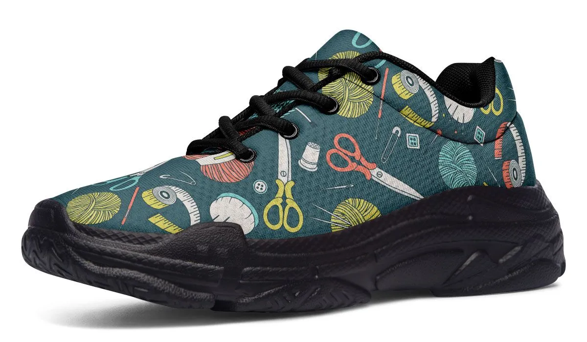 Crochet Chunky Sneakers