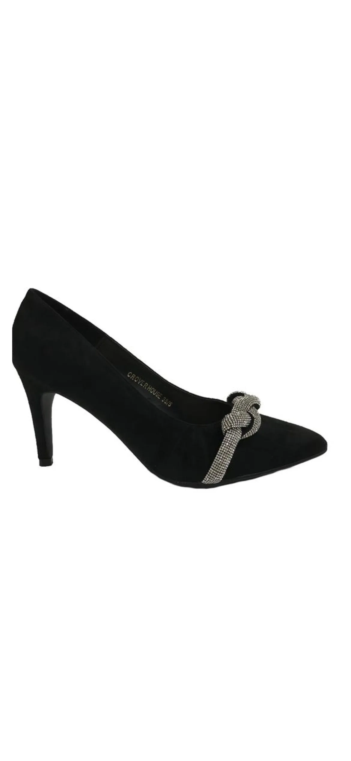 Crover House Heel- Black Twist