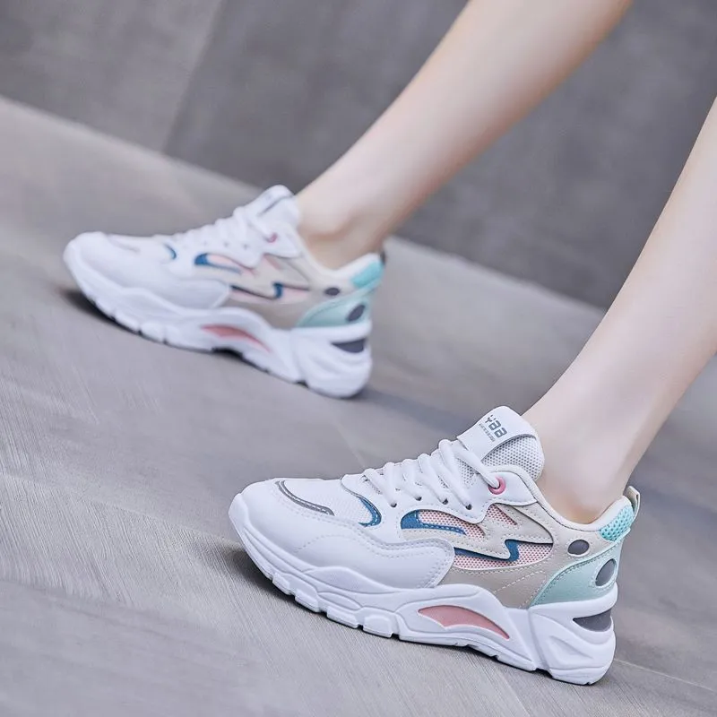 Cuzcare Women Orthopedic Shoes Ultra-light Chunky Sneakers