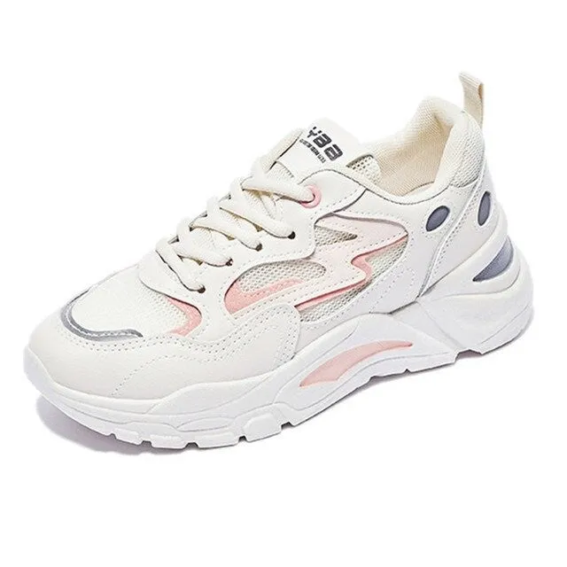 Cuzcare Women Orthopedic Shoes Ultra-light Chunky Sneakers