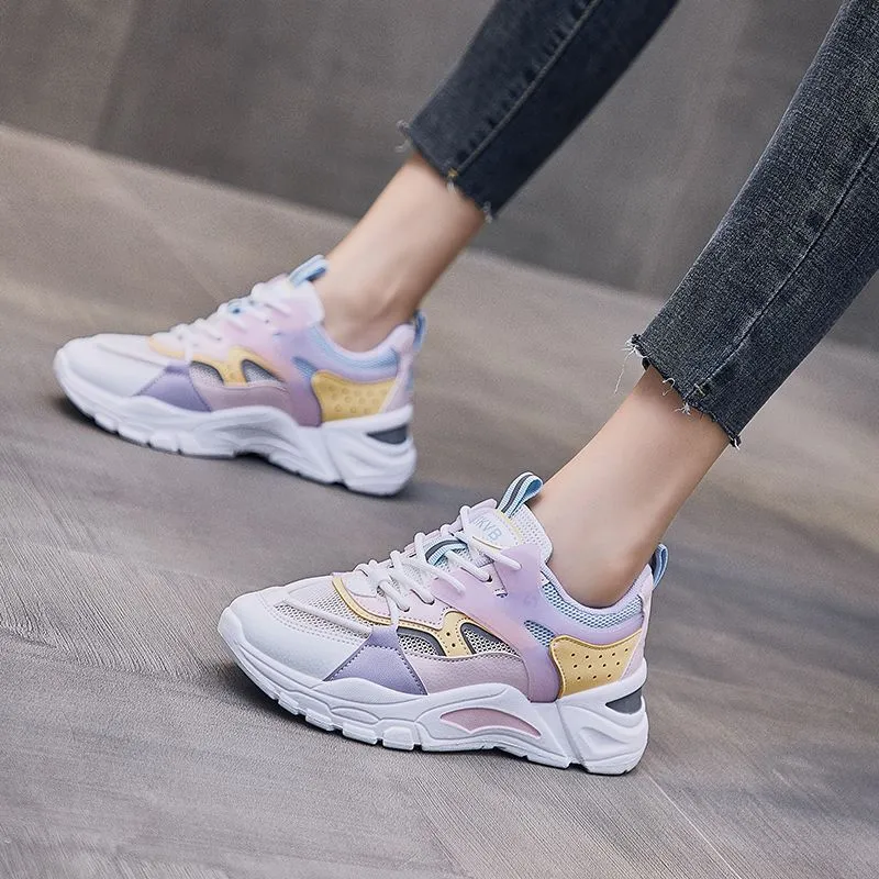 Cuzcare Women Orthopedic Shoes Ultra-light Chunky Sneakers