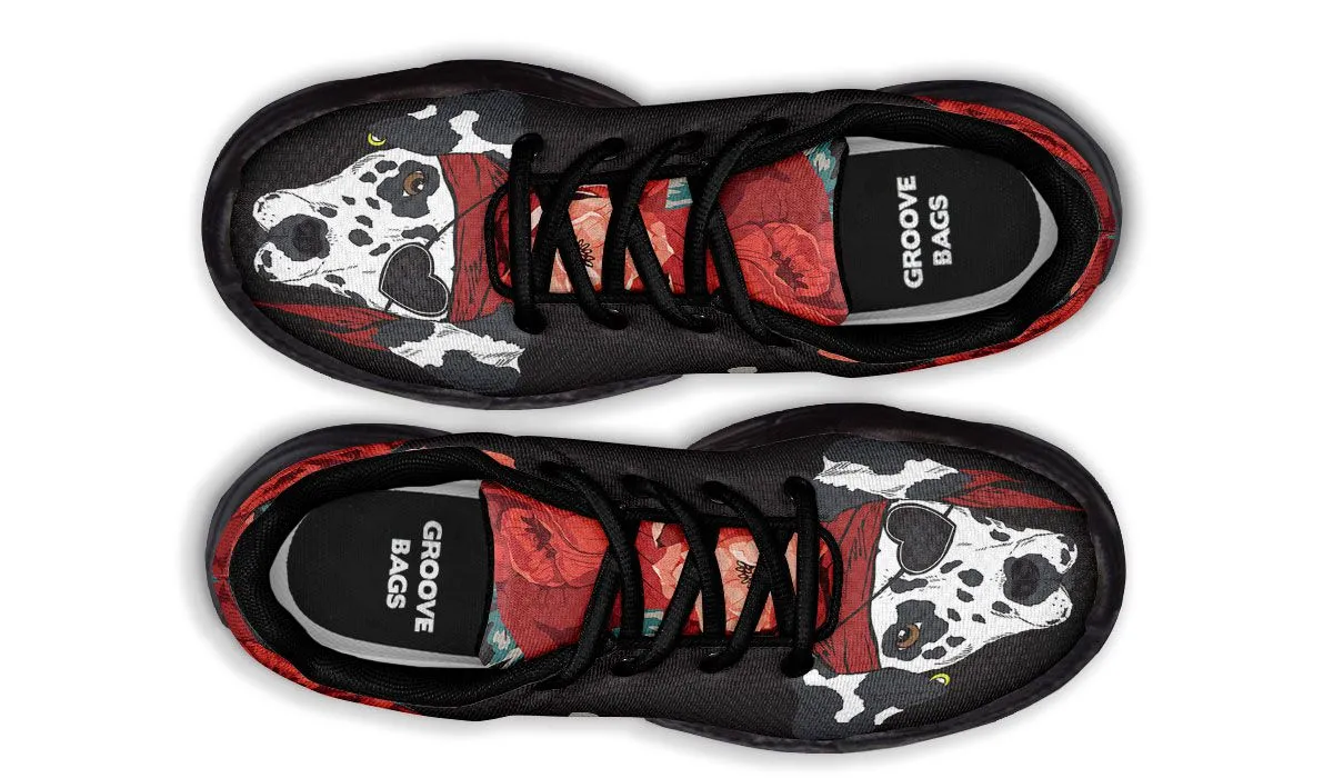 Dalmatian Pirate Chunky Sneakers