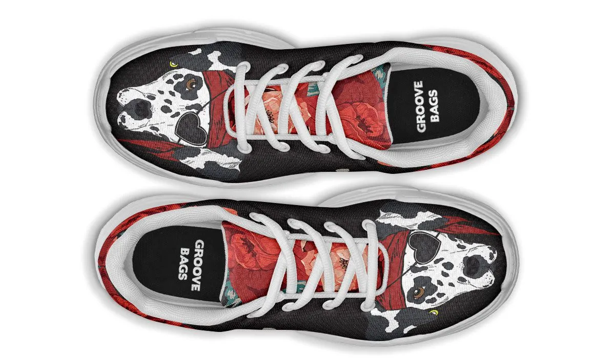Dalmatian Pirate Chunky Sneakers