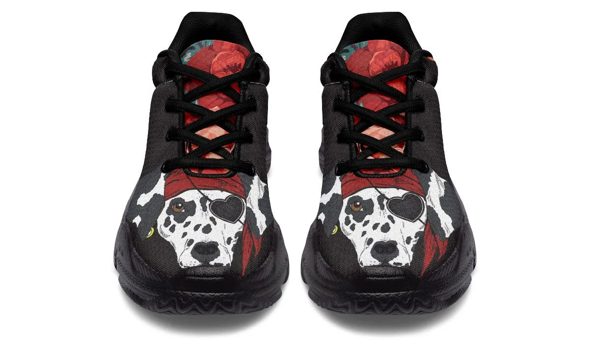 Dalmatian Pirate Chunky Sneakers