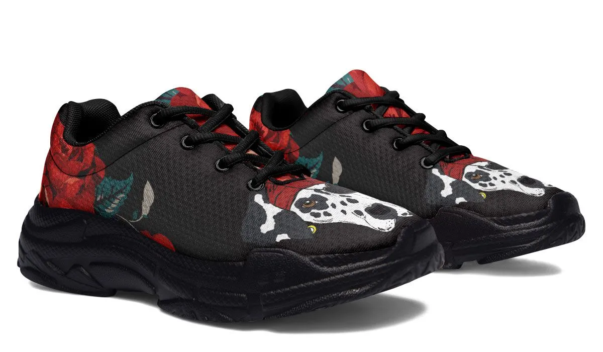 Dalmatian Pirate Chunky Sneakers