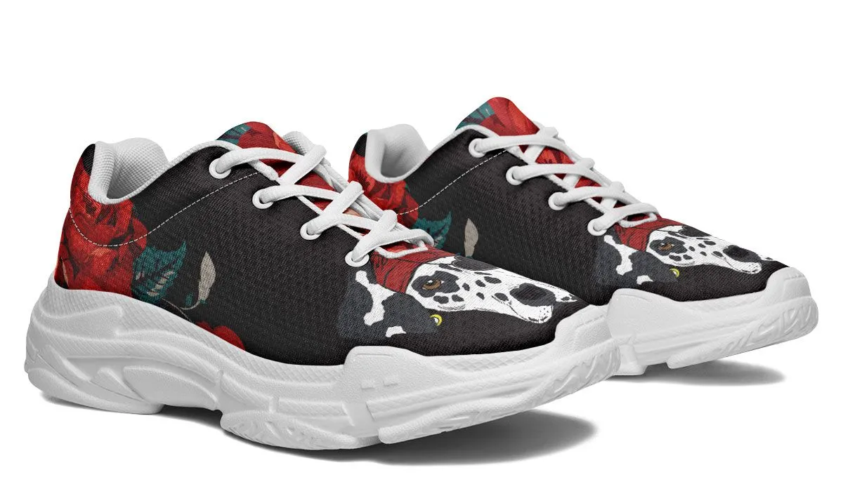 Dalmatian Pirate Chunky Sneakers
