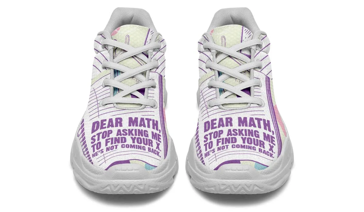 Dear Math Chunky Sneakers