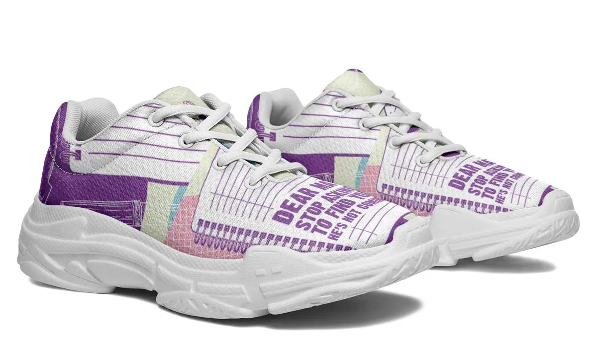 Dear Math Chunky Sneakers