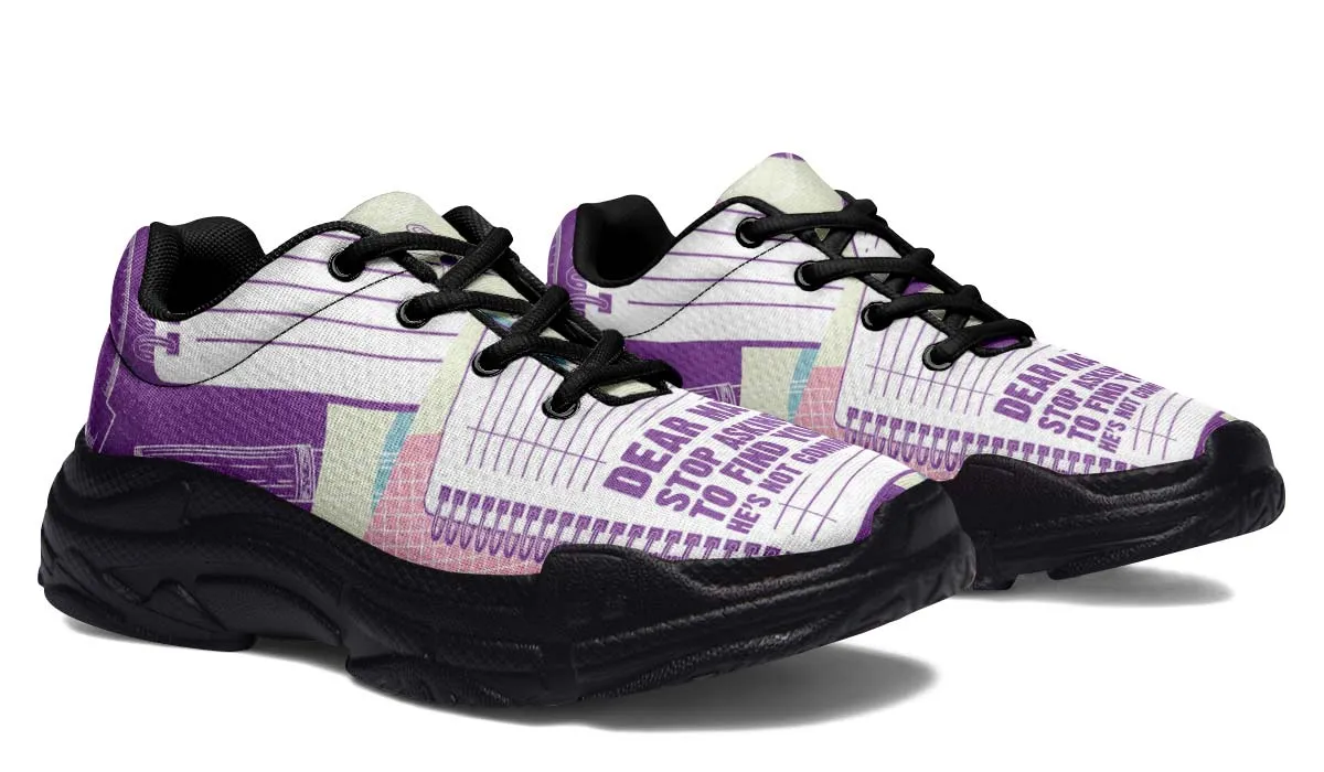 Dear Math Chunky Sneakers