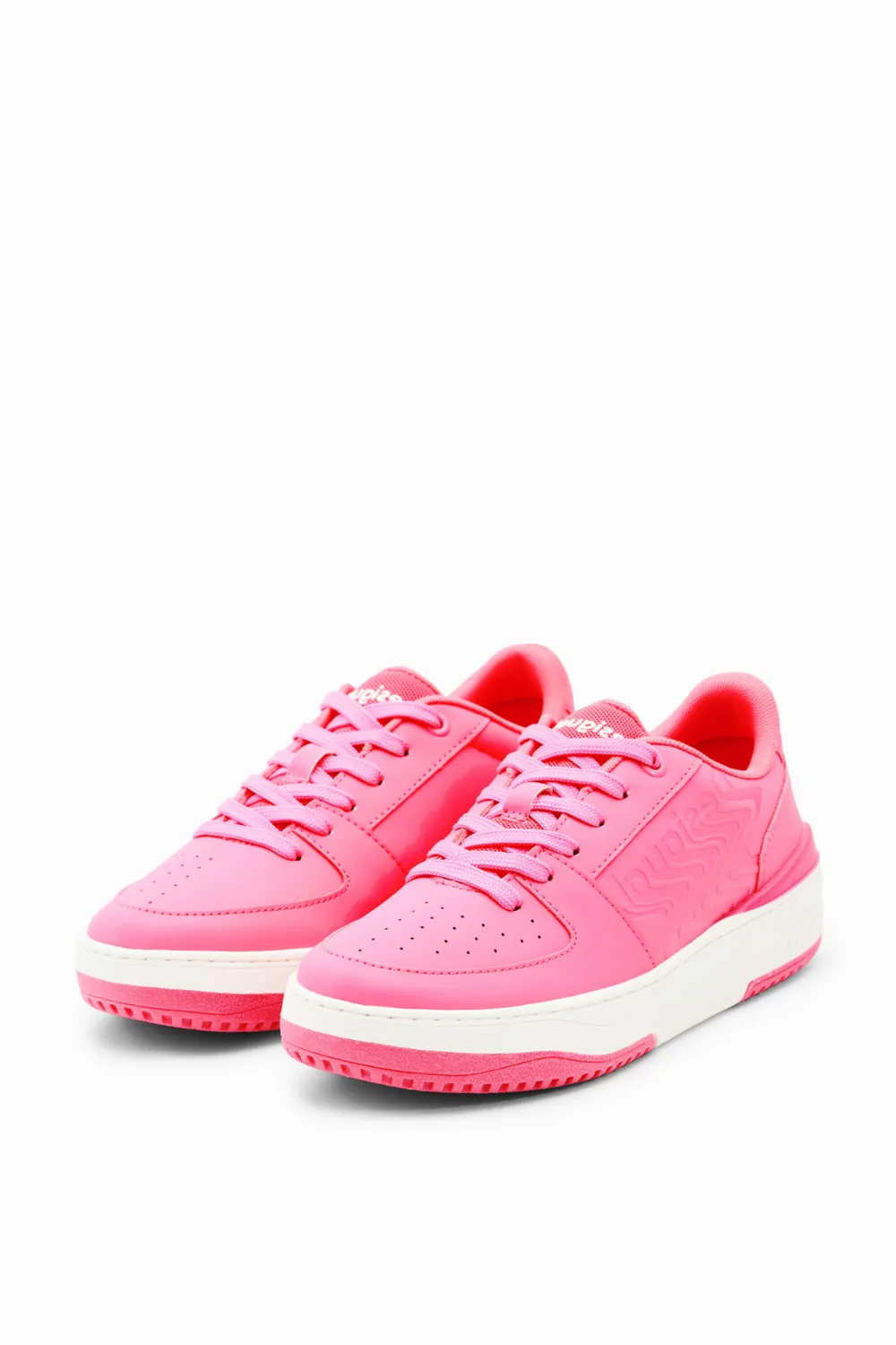 Desigual Retro Chunky Sneakers Carmin