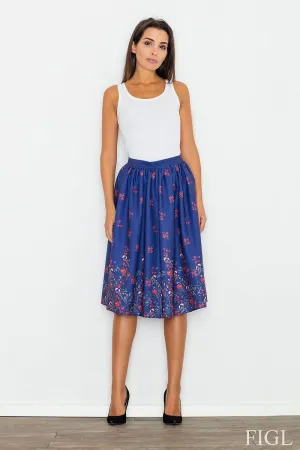 Elegant Creased Midi Skirt for a Sophisticated Touch