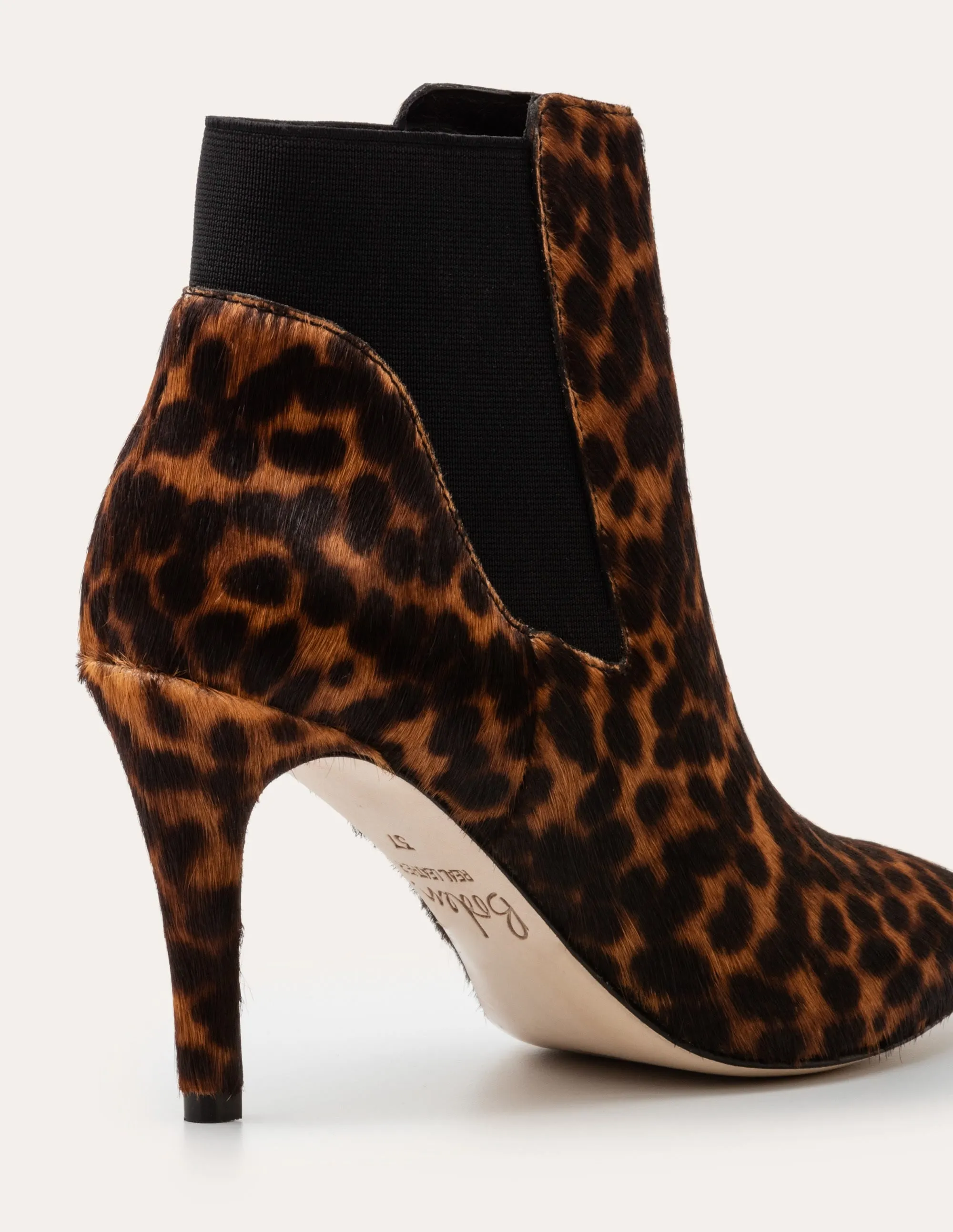 Elsworth Ankle Boots-Tan Leopard