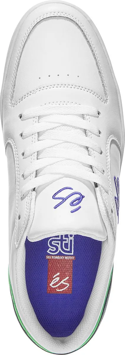 eS Mens Eos White Blue Green Shoes