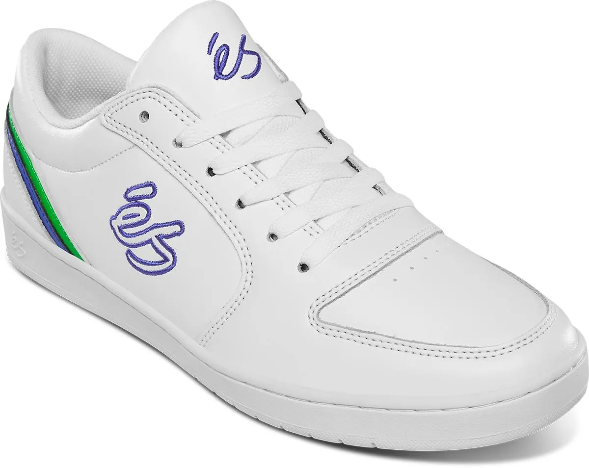 eS Mens Eos White Blue Green Shoes