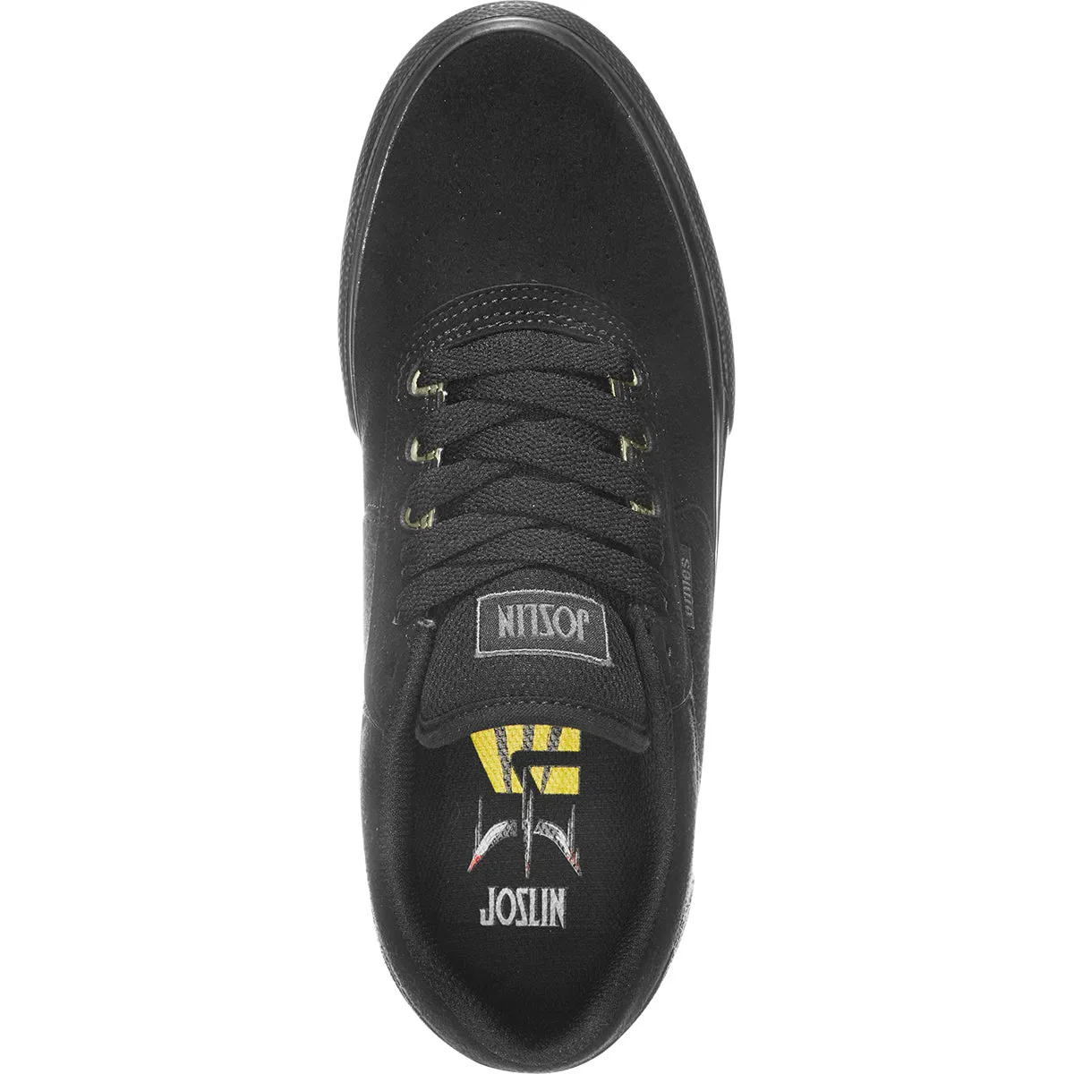 Etnies Joslin Vulc Skateboard Shoe - Black/Black