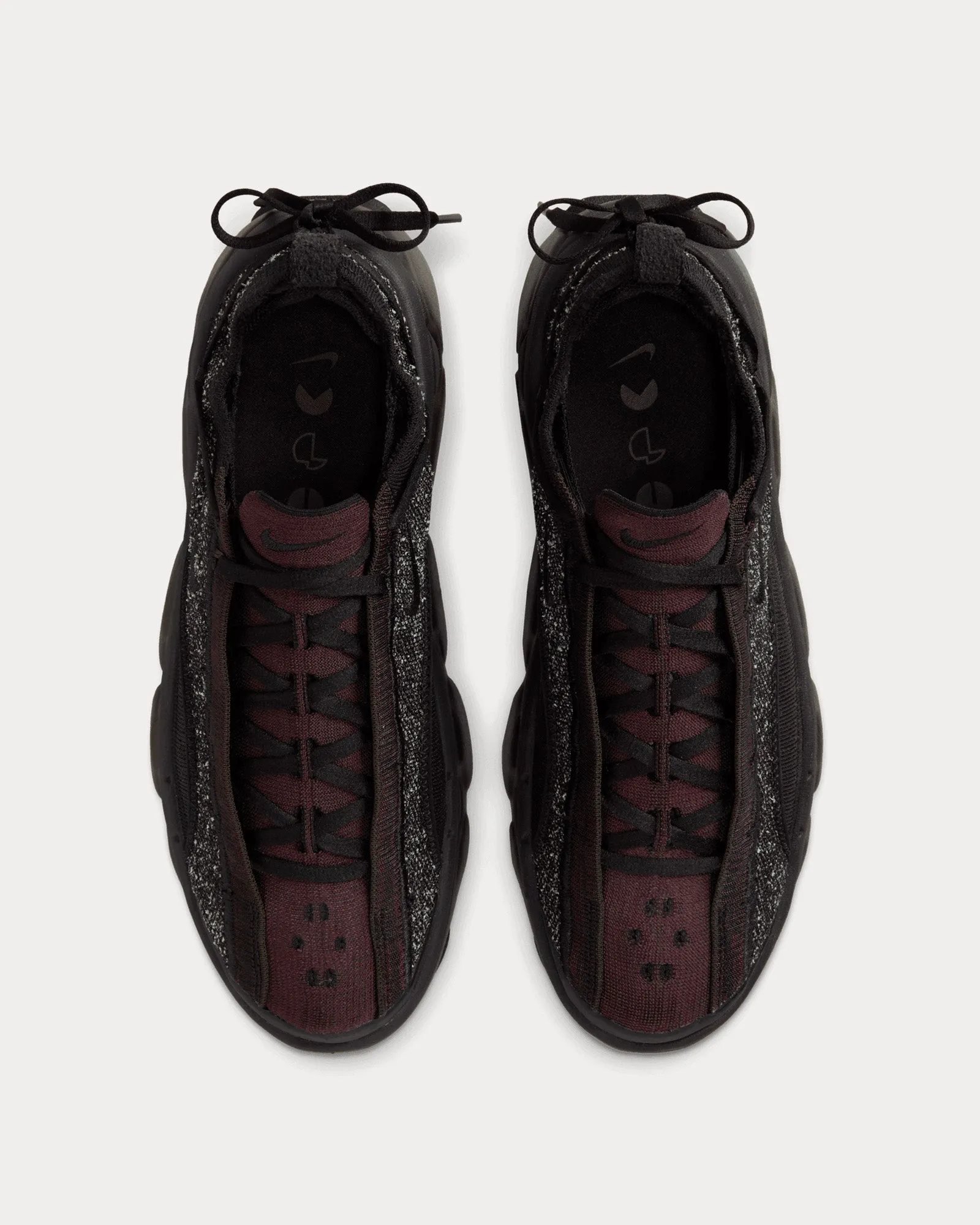 Flyknit Bloom Black / Black Velvet / Brown Low Top Sneakers